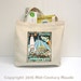 Tomorrow Land Large Canvas Tote Bag 100% Cotton Disney Mid Century Modern Art