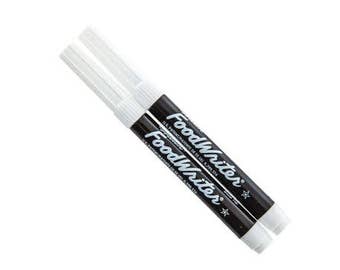 Edible Marker / Food Writer Pen / Edible Food Safe Ink / Cookie Fondant Decorator Pens / Black Broad or Fine Tip Pasty Decorating Markers