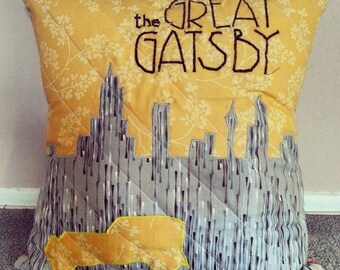 The Great Gatsby Movie Poster Pillow
