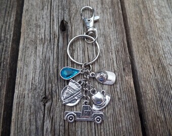 The Gilmore Girls "Luke" Inspired Keychain