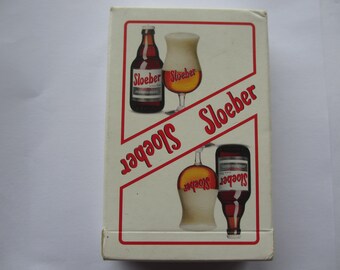 Vintage Playing Cards Sloeber Beer