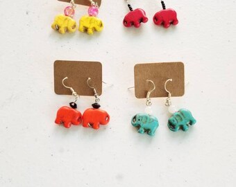 Elephant earrings