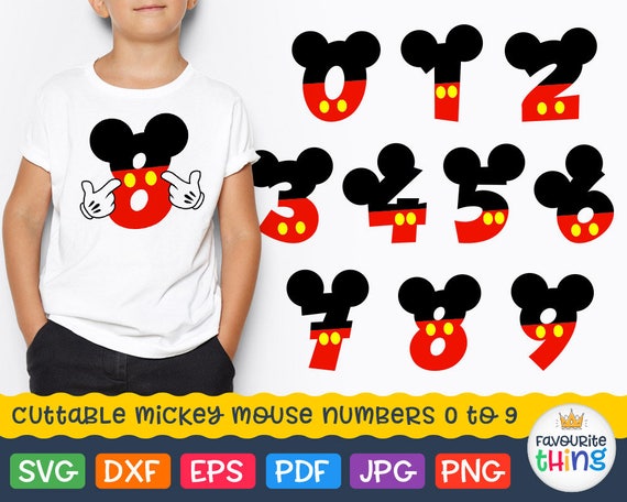 Free Free 113 Disney Character Numbers Svg SVG PNG EPS DXF File