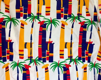 Large Amount of Vintage Mikko Fabric by Tampella Finland