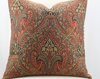 Robert Allen Designer fabric 18x18,19x19,12x18 pillow cover,throw pillow, decorative pillow.accent pillow,same fabric front and back