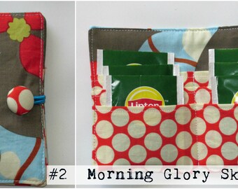 Tea Bag Case, Tea Bag Wallet, Tea Holder, Tea Bag Holder, Tea Wallet, Tea Bag Pouch, Travel Tea Bag Case, Wallet for Tea Bag, Tea Bag Caddy