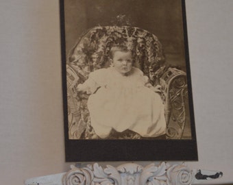 Vintage Photography Baby in chair