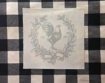 Chicken Buffalo Check Pillow Cover