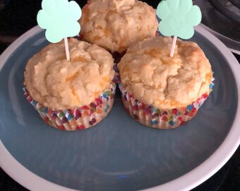 Apple and Cheddar Pupcakes