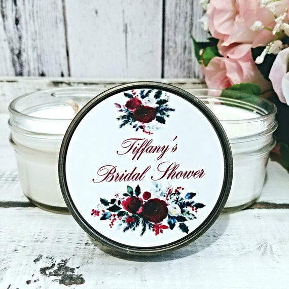 Winter Bridal Shower favor Rustic Bridal Shower Winter