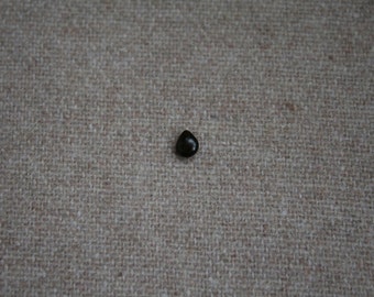 Drops wooden piercing ball lens ebony 5 x 4 mm to 1.2 mm thread