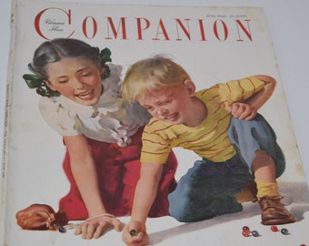 Vintage June 1949 Woman's Home Companion Magazine
