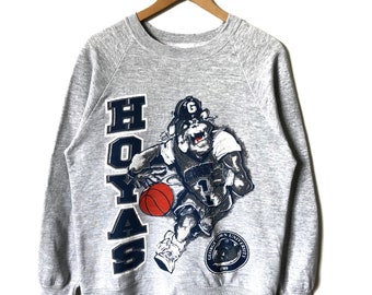 Vintage 90s Hoyas NCAA Basketball Team The Georgetown University Sportwear