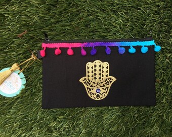 Colorful pouch/makeup bag