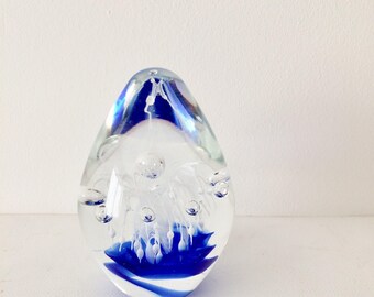 Vintage Glass Paperweight