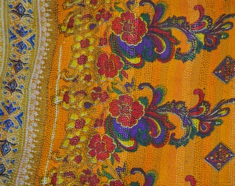Bed throw or bedspread (bed spread) odd vintage Bohemian chic