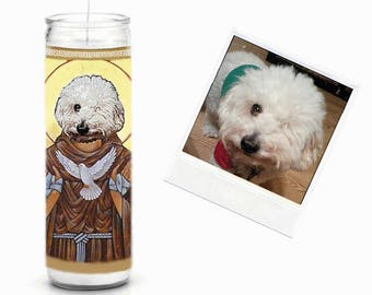 Custom Pet Prayer Candle