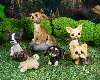 PDF tutorial Make Dogs wolf chihuahua pug Yorkie more easy methods pattern instruction polymer clay sculpture digital download zine book