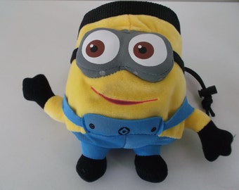 Rock Climbing Chalk Bag made from a child's plush toy