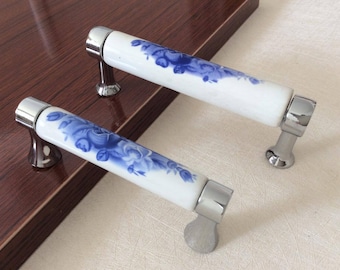 ceramic drawer pulls etsy