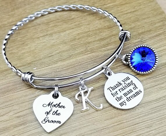 Mother of the Groom Gift Mother of the Groom Bracelet Mother of the Groom Jewelry Mother of the Groom Gift From Bride Thank You for Raising