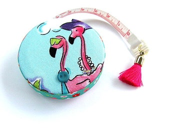 Measuring Tape Resort Flamingos Retractable Tape Measure