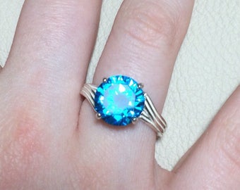 Lake Blue Zircon