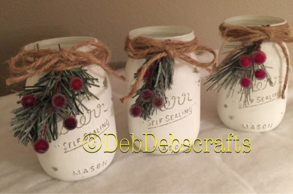 Rustic Christmas Decor Mason Jars Home Rustic Christmas Decor Mason Jars Home
