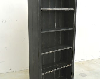 Bookcase, Display Cabinet, Reclaimed Wood, Vintage, Rustic