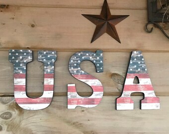 Patriotic wall art | Etsy