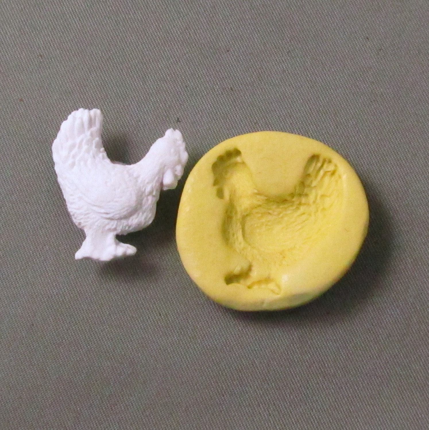 Chicken Flexible mold, chicken push mold, chicken silicone Mold