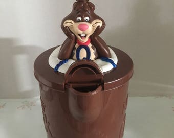 Nestles Quik Quirky Promotional Giveaway Chocolate Milk Stirrer/Pitcher