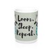 Loom Knitting Mug, Large CoffeeTea Mug 15Oz Size. Great Gift Idea For The Loom Knitter!