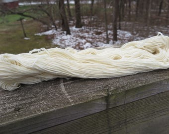 Bare Superwash Merino Worsted Weight Yarn, undyed yarn, dyeable yarn