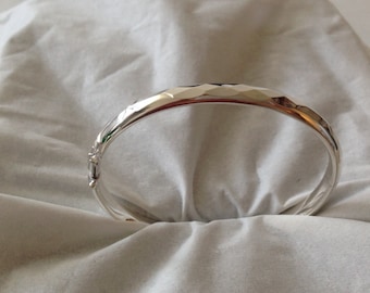 925Sterling Silver Whittled Cuff (BC201)