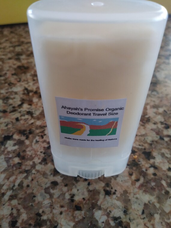 Ahayah's Promise Travel size Organic Deodorant 0.5 oz