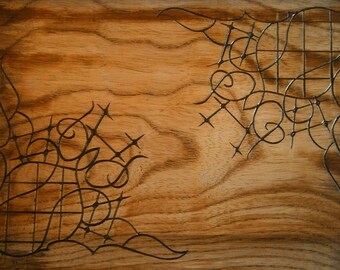 Hand Carved Teapot/Pot Stand.