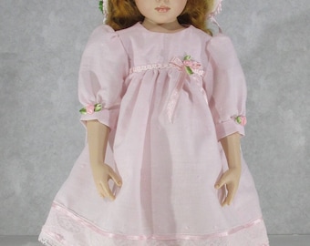 16 inch Kish Doll, Ribbon and Roses