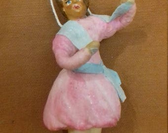 Christmas Spun cotton ornament "Girl"