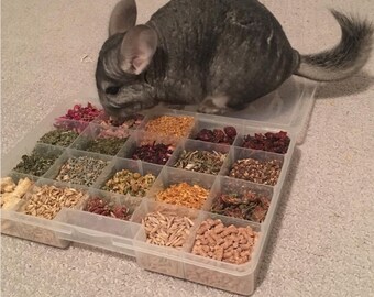 Healthy Chinchilla Treats Starter Pack