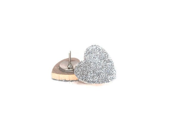 silver push pins