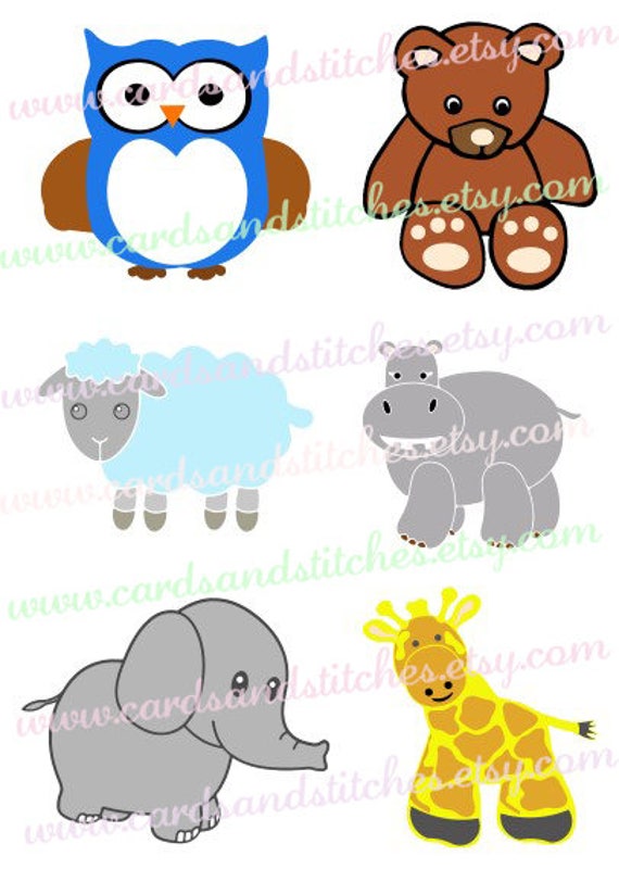 Download Baby Animals SVG Baby SVG Digital Cutting File Cricut
