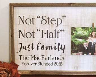 Step mom Mother's Day gift, Blended Family, Gift for Blended Family, Gift for Step Mom, Mother's Day present for Step Mom, Bonus Mom