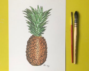 A4 Pineapple Print | Limited edition