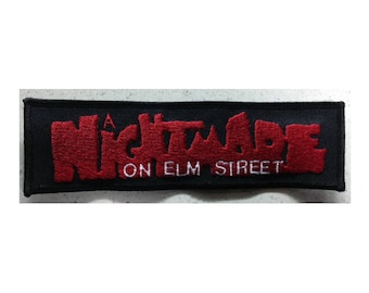 Nightmare On Elm Street patch Freddy Krueger 80's horror