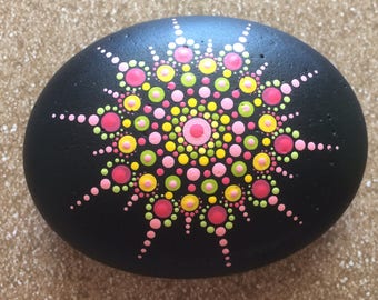 Hand Painted Mandala Stones