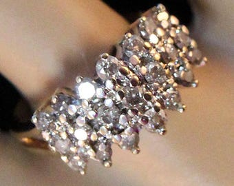 Estate diamond ring | Etsy