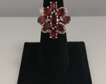 Flower Stone Ring