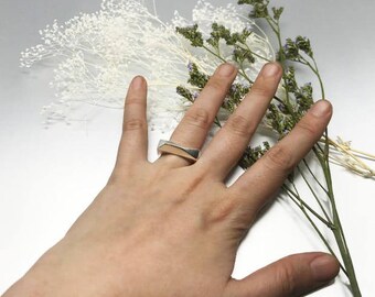 Snod's Angular, Statement Pyramid Ring