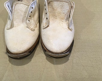 Vintage Girls Tap Dnce Shoes Pre-owned